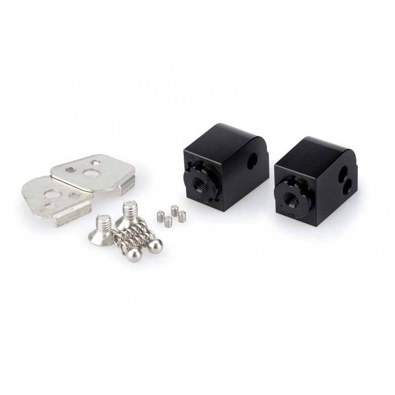 Footpeg adapters PUIG schwarz