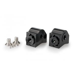 Footpeg adapters PUIG 21233N adjustable schwarz