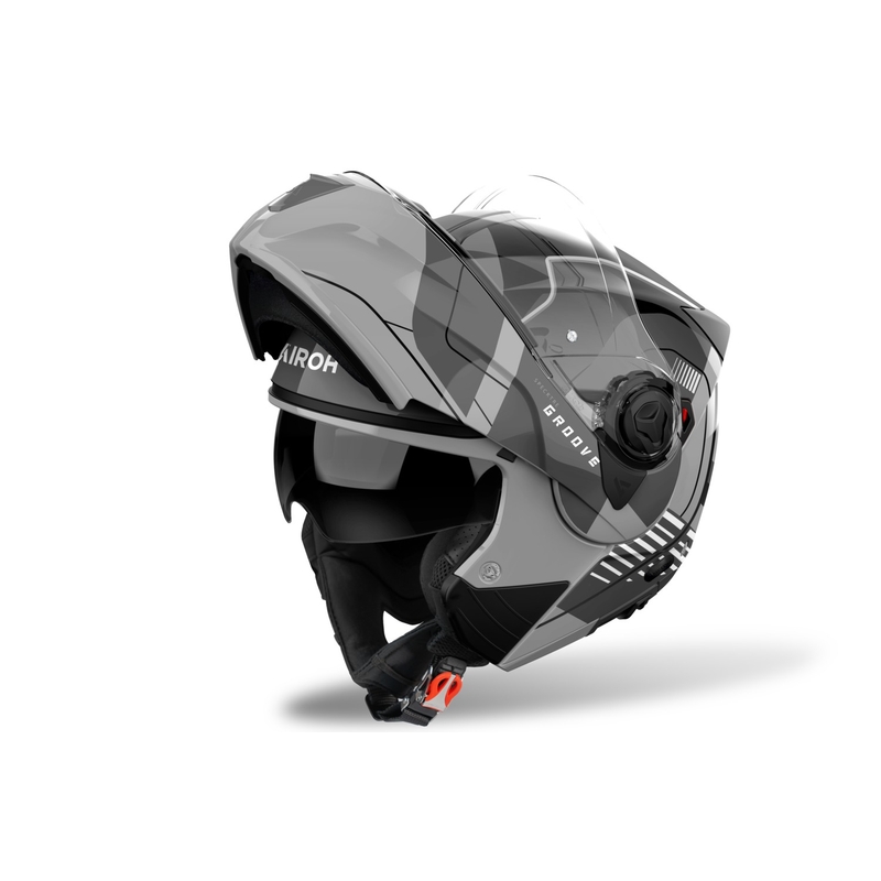 Airoh Specktre Groove Klapphelm grau glänzend