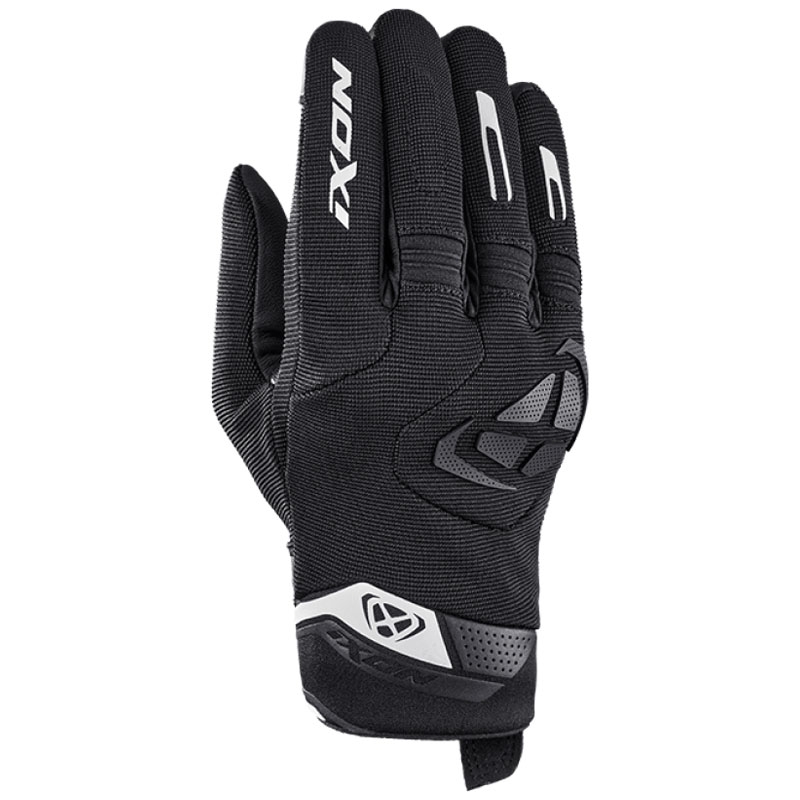 IXON Mig 2 Motorradhandschuhe schwarz-weiß