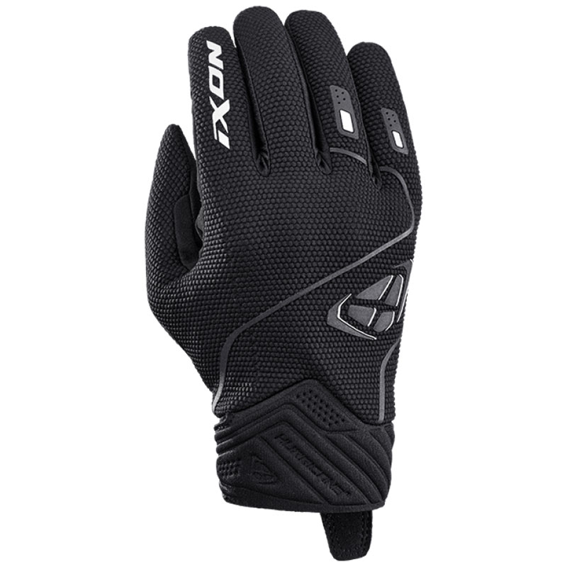 IXON Hurricane 2 Motorradhandschuhe schwarz-weiß
