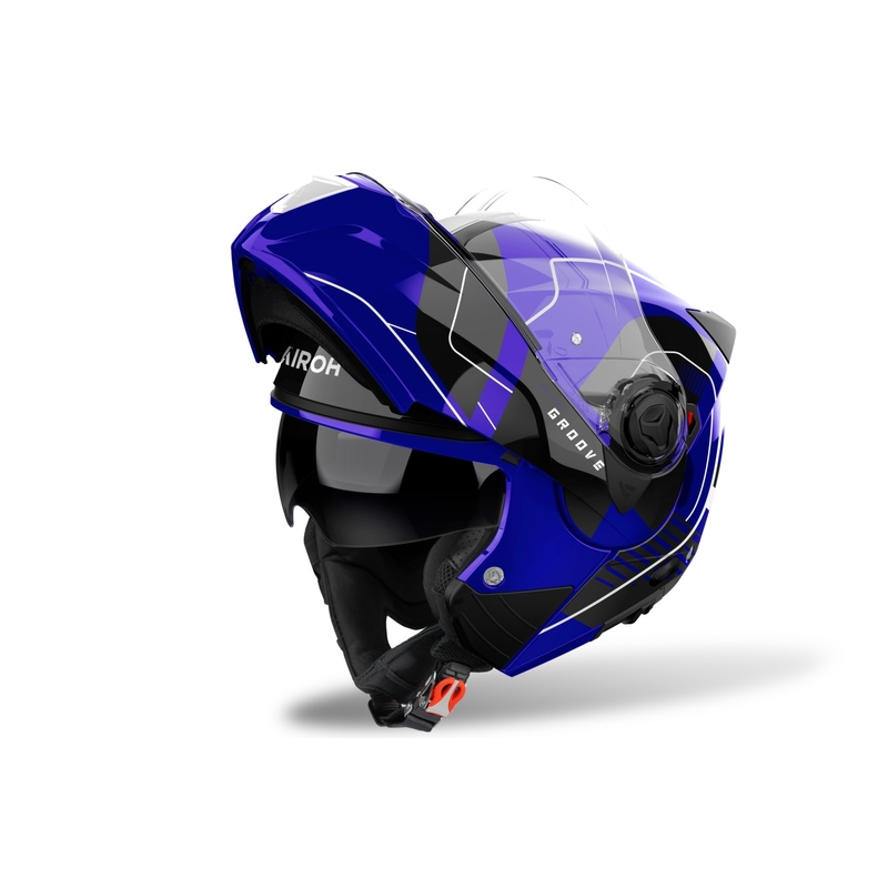 Airoh Specktre Groove Klapphelm blau glänzend