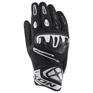 Damen Motorradhandschuhe IXON Mirage Airflow schwarz-weiß