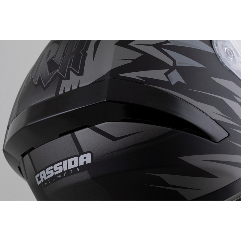 Cassida Orbit Strix Integralhelm matt schwarz-grau