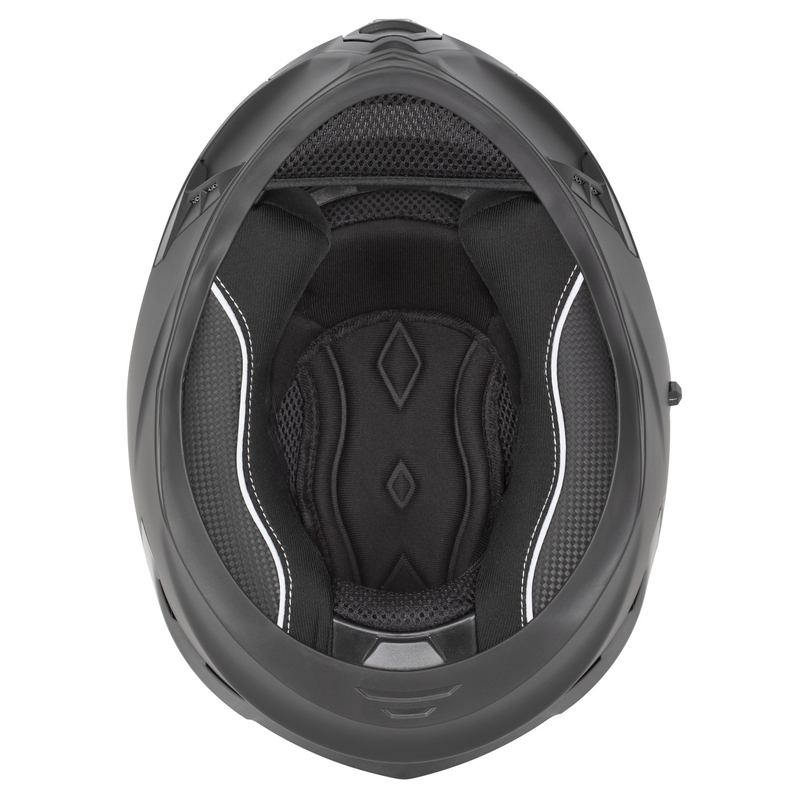 Cassida Orbit Strix Integralhelm matt schwarz-grau