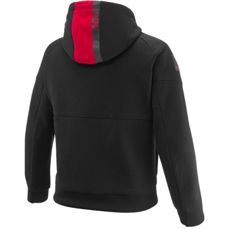 IXON Touchdown Kinder Motorrad Sweatshirt schwarz-rot