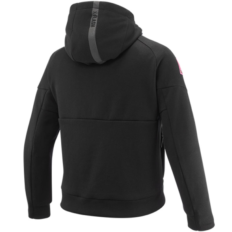 IXON Touchdown Kinder Motorrad Sweatshirt schwarz-pink