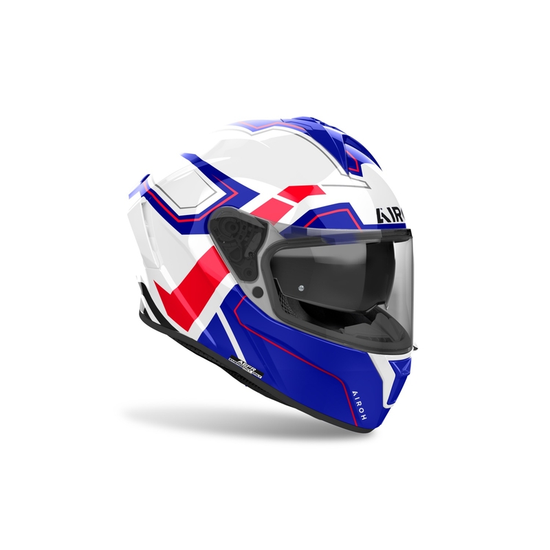 Airoh SPARK 2 Dart Integralhelm Motorrad glänzend blau-rot
