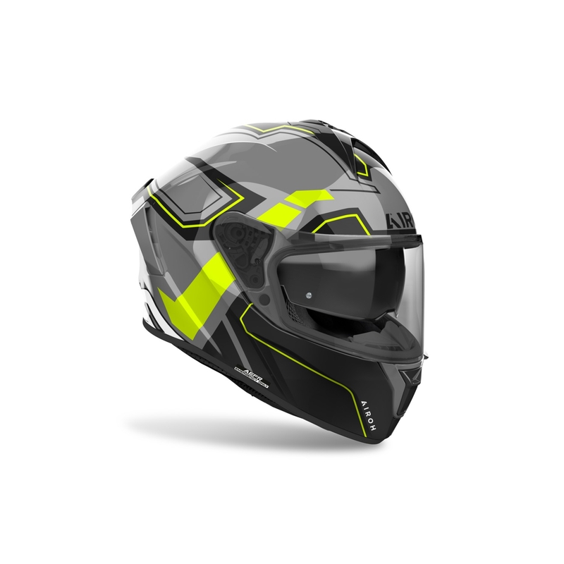 Airoh SPARK 2 Dart Integralhelm Motorrad glänzend gelb