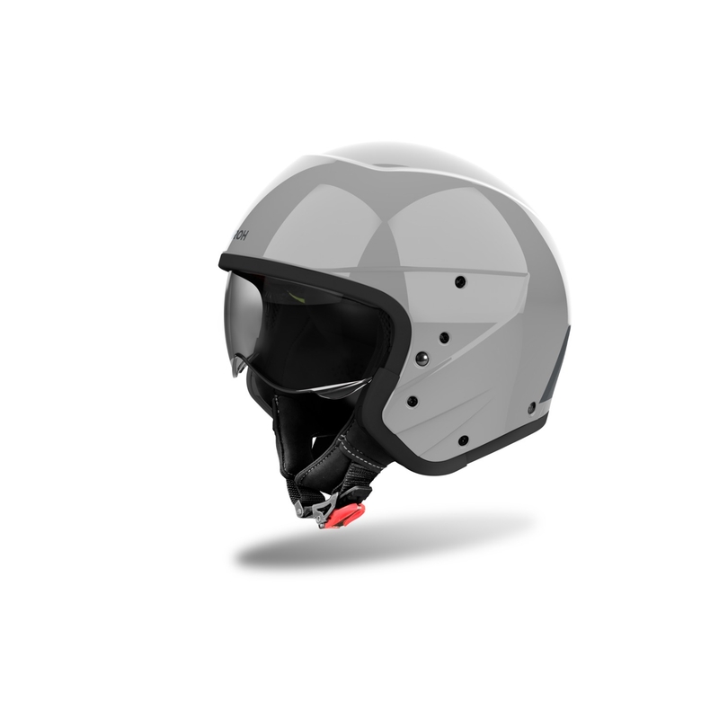 Airoh J110 Color modularer Motorradhelm glänzend zementgrau
