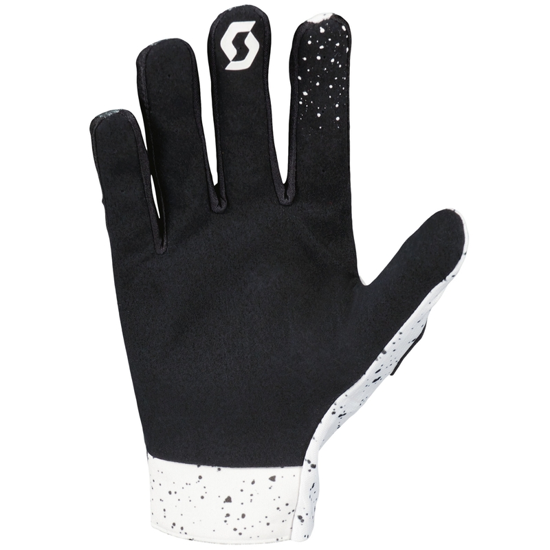SCOTT COMPETE Caviar Motocrosshandschuhe schwarz-weiß