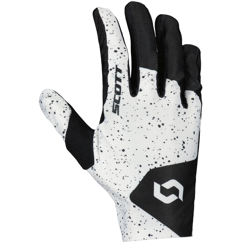 SCOTT COMPETE Caviar Motocrosshandschuhe schwarz-weiß