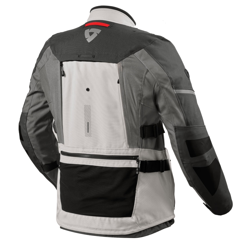 Revit Sand 5 H2O Motorradjacke Silber-Anthrazit