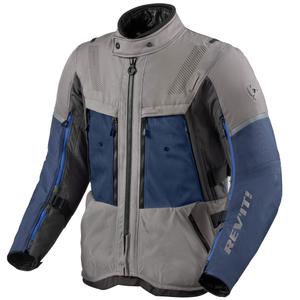 Revit Sand 5 H2O Motorradjacke grau-dunkelgrau