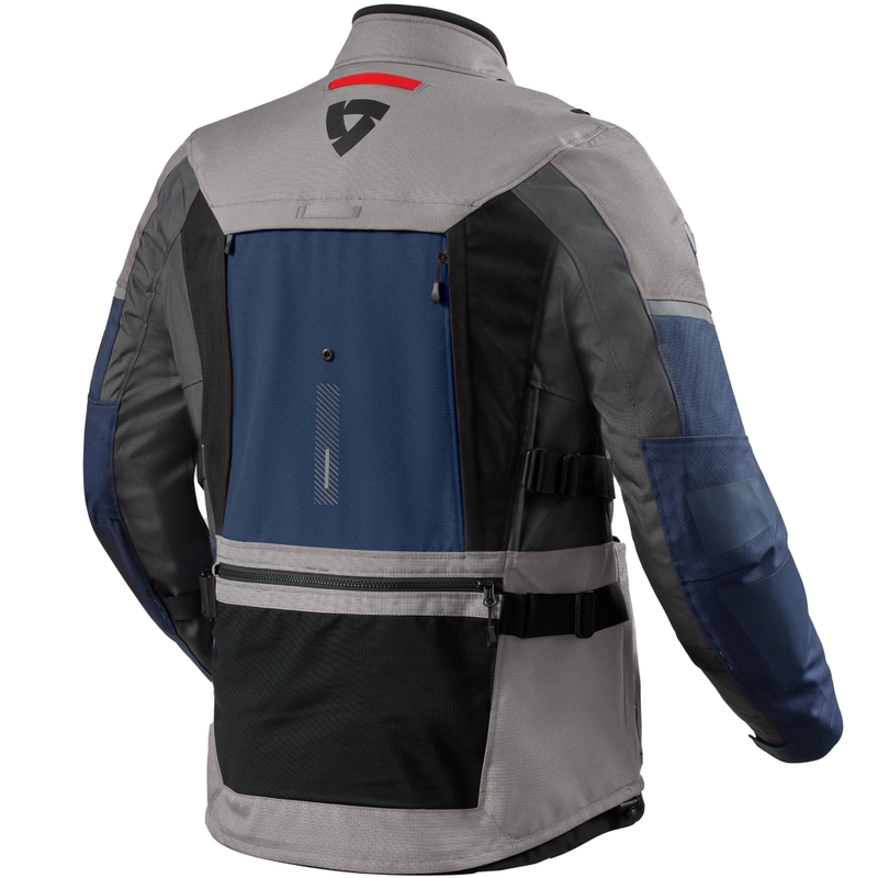 Revit Sand 5 H2O Motorradjacke grau-dunkelgrau
