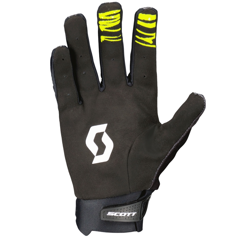 SCOTT EVO DIRT Motocross-Handschuhe schwarz-neongelb