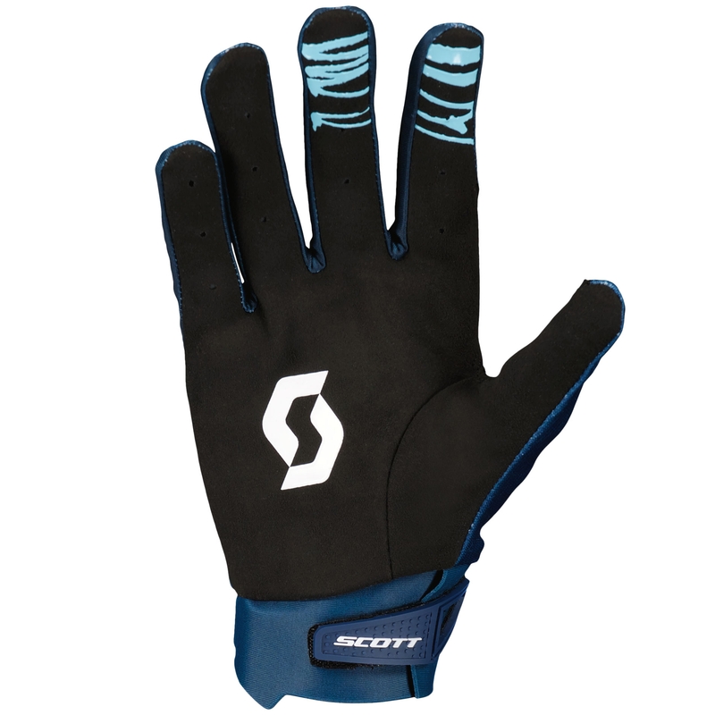SCOTT EVO DIRT Motocrosshandschuhe blau-rot