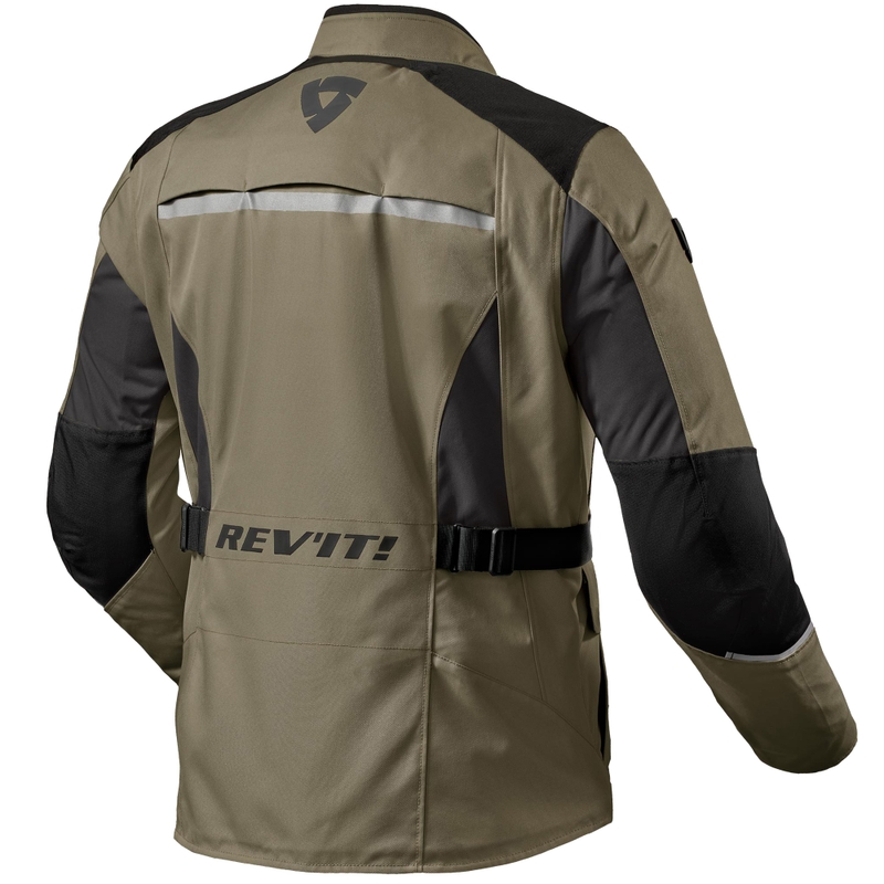 Revit Voltiac 3 H2O Motorradjacke grün-grau