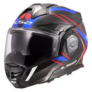 Motorradhelm LS2 FF901 Advant XC Future II weiß-blau