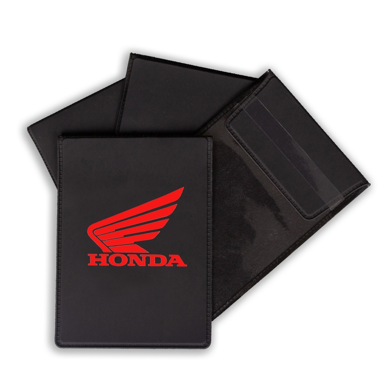 Honda technische Nummernschildabdeckung rot