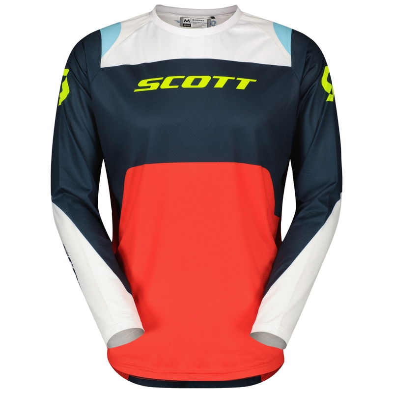 SCOTT EVO Race Motocrosstrikot blau-rot
