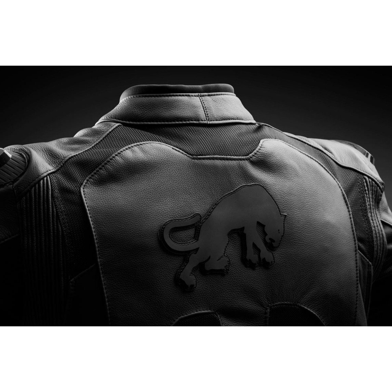 Furygan Speed Mesh 3 Leder-Motorradjacke schwarz