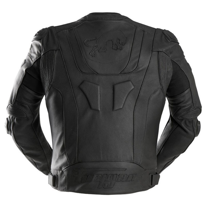 Furygan Ghost Evo Leder Motorradjacke schwarz
