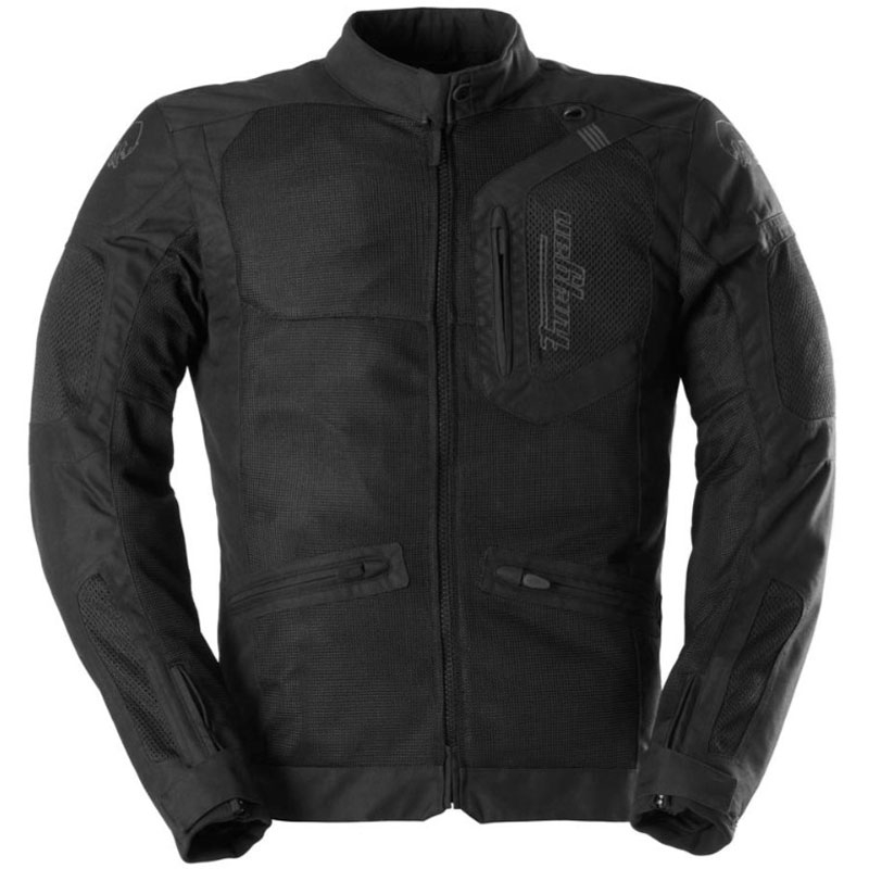 Furygan Aquilon Motorradjacke schwarz-grau