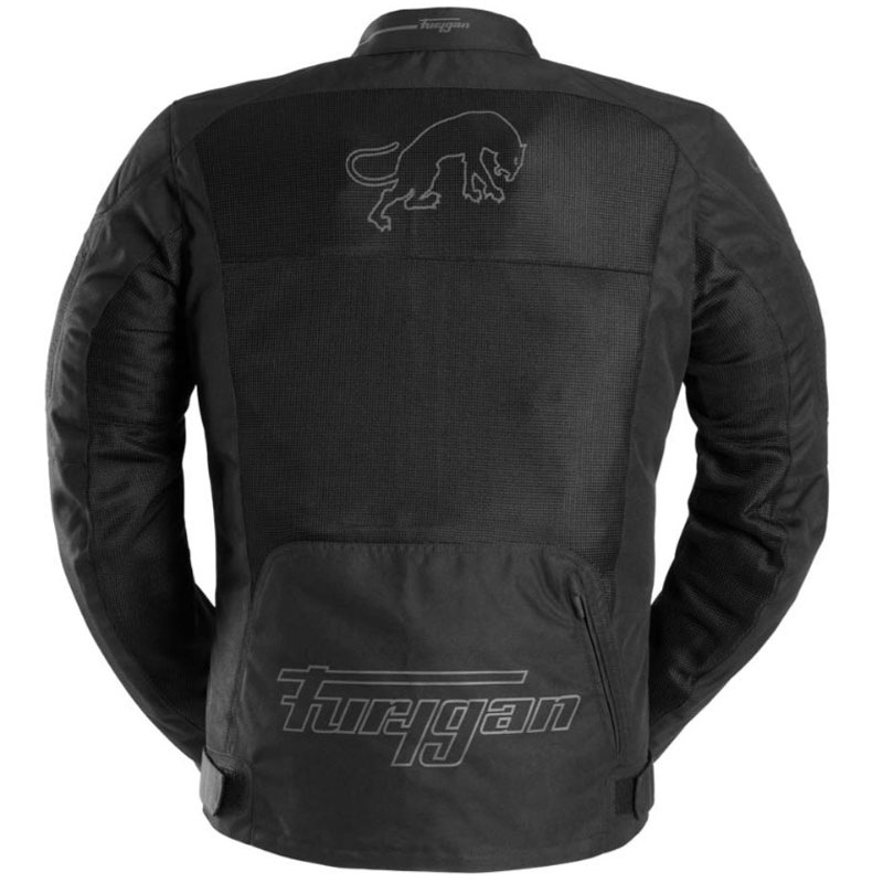 Furygan Aquilon Motorradjacke schwarz-grau
