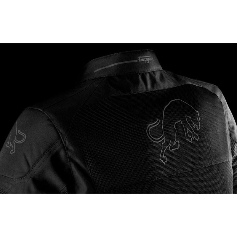 Furygan Aquilon Motorradjacke schwarz-grau