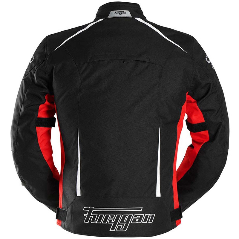 Motorradjacke Furygan Yori schwarz-rot-weiß