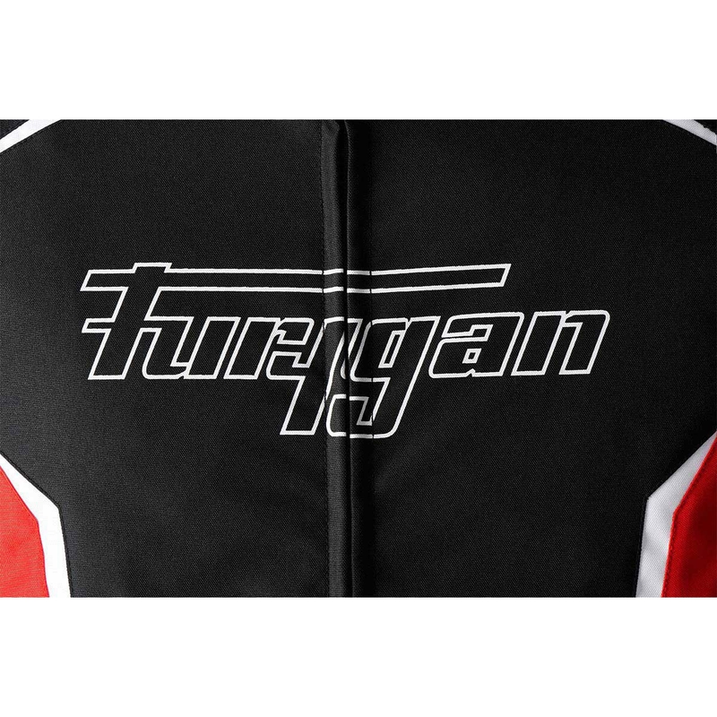 Motorradjacke Furygan Yori schwarz-rot-weiß