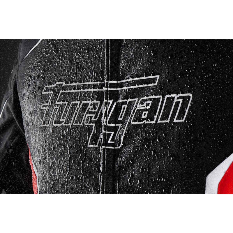 Motorradjacke Furygan Yori schwarz-rot-weiß