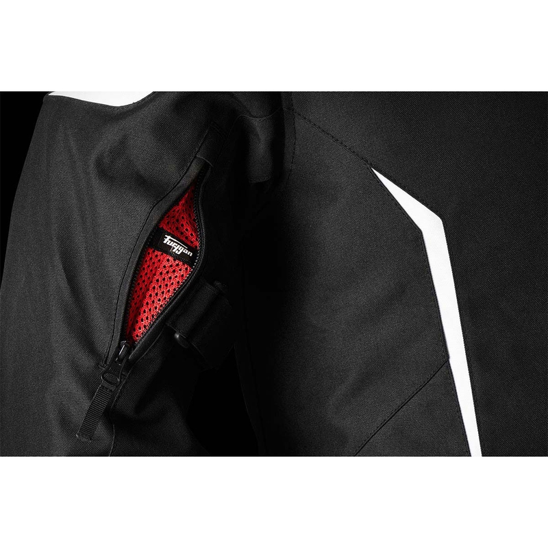 Furygan Yori Motorradjacke schwarz-weiß