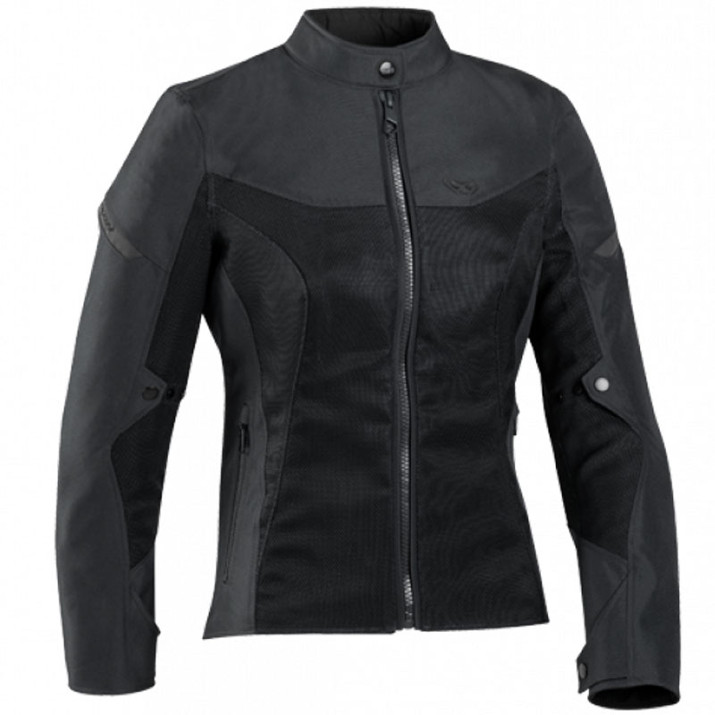 Damen Motorradjacke IXON Fresh Lady C-Größe schwarz