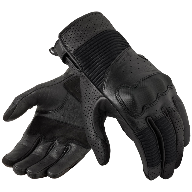 Revit Lewisville Motorradhandschuhe Schwarz