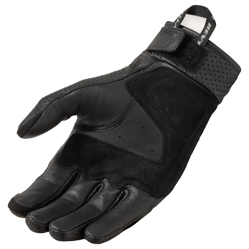 Revit Lewisville Motorradhandschuhe Schwarz
