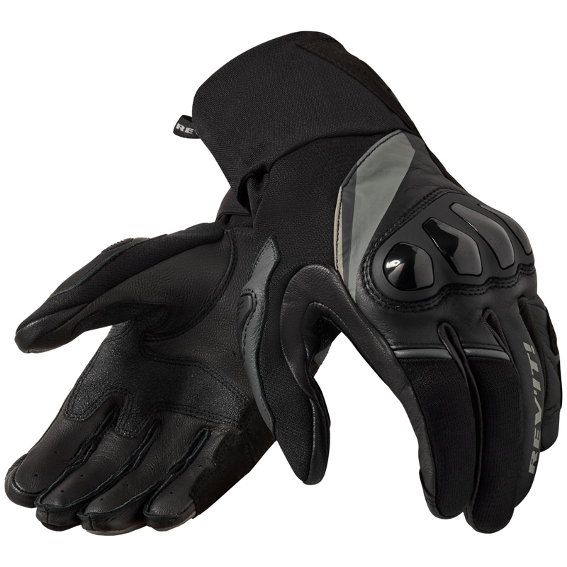 Revit Combustion Motorradhandschuhe schwarz