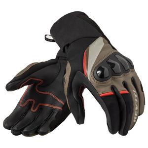 Revit Combustion Motorradhandschuhe schwarz-braun