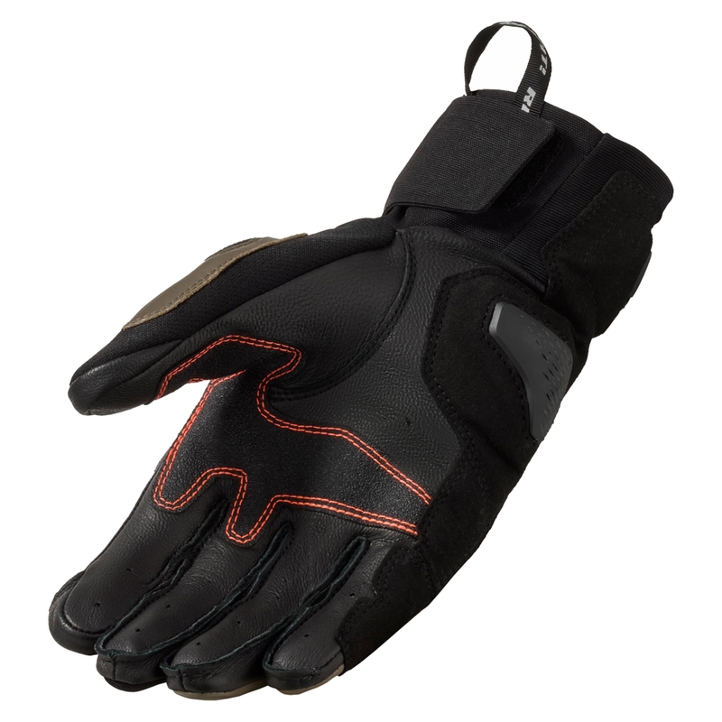 Revit Combustion Motorradhandschuhe schwarz-braun