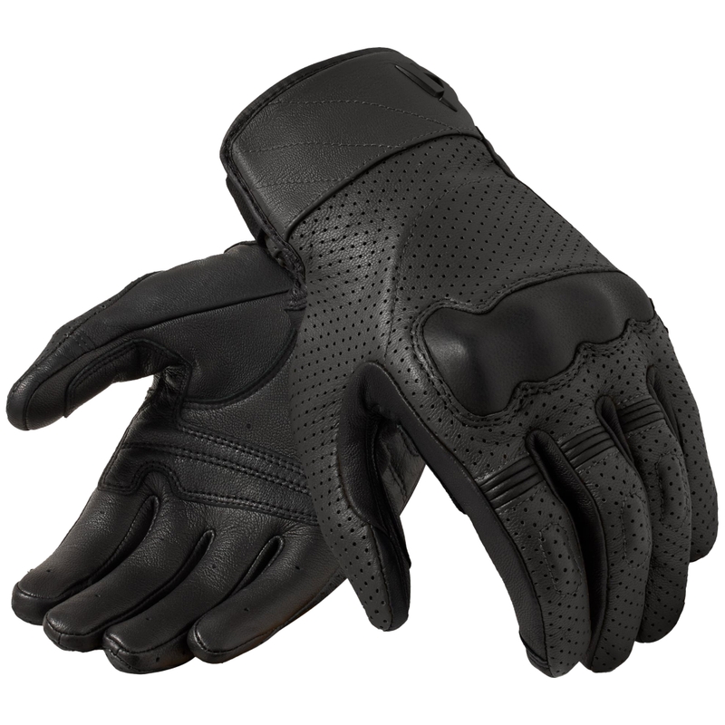 Revit New Heights Motorradhandschuhe Schwarz