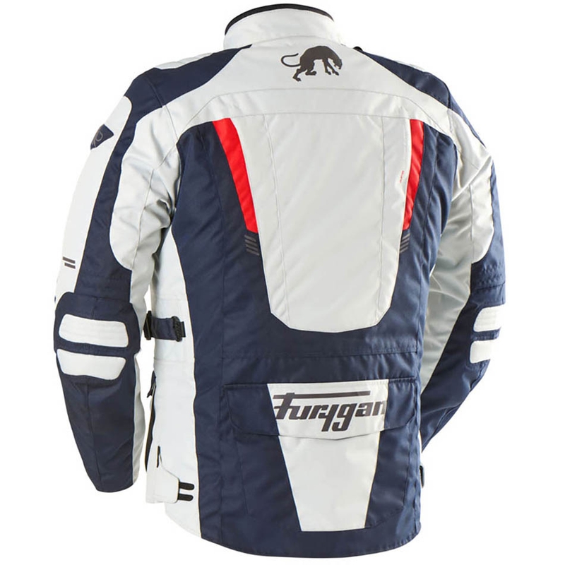 Furygan Apalaches Evo Motorradjacke blau-beige-rot