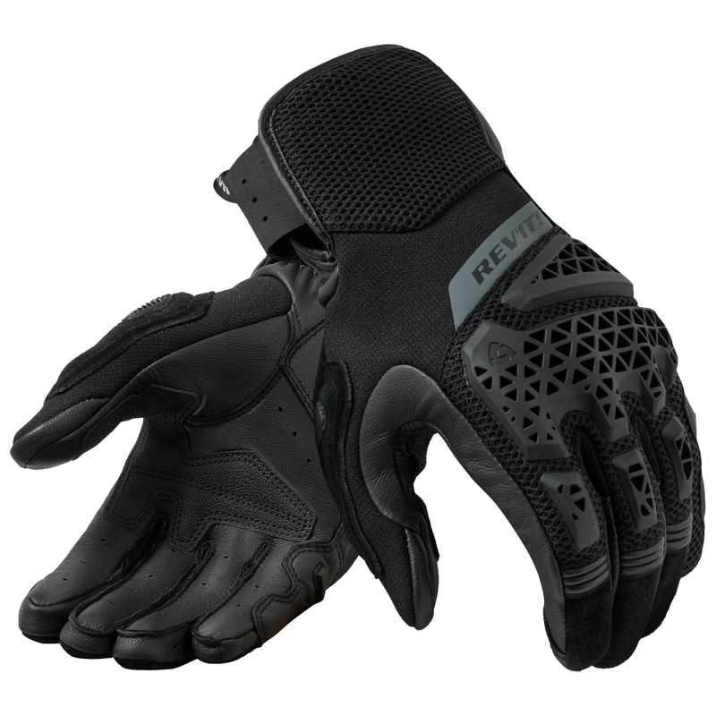 Revit Sand 5 Motorradhandschuhe schwarz