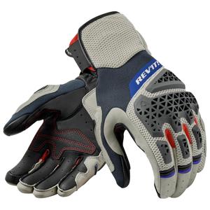 Revit Sand 5 Motorradhandschuhe silber-rot
