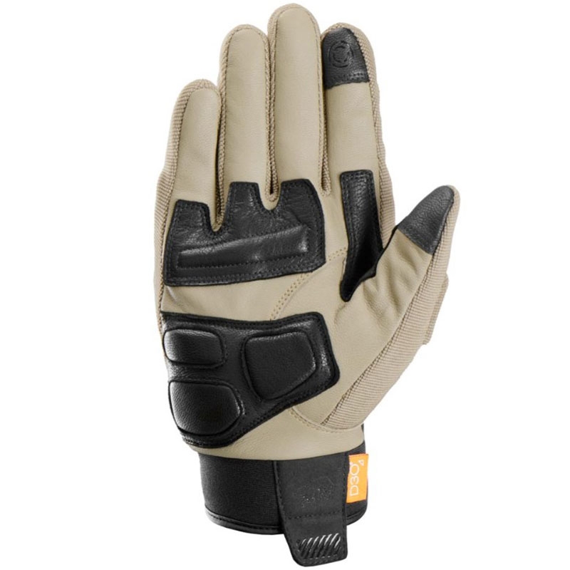 Furygan Jet D3O Evo Motorradhandschuhe sand-schwarz