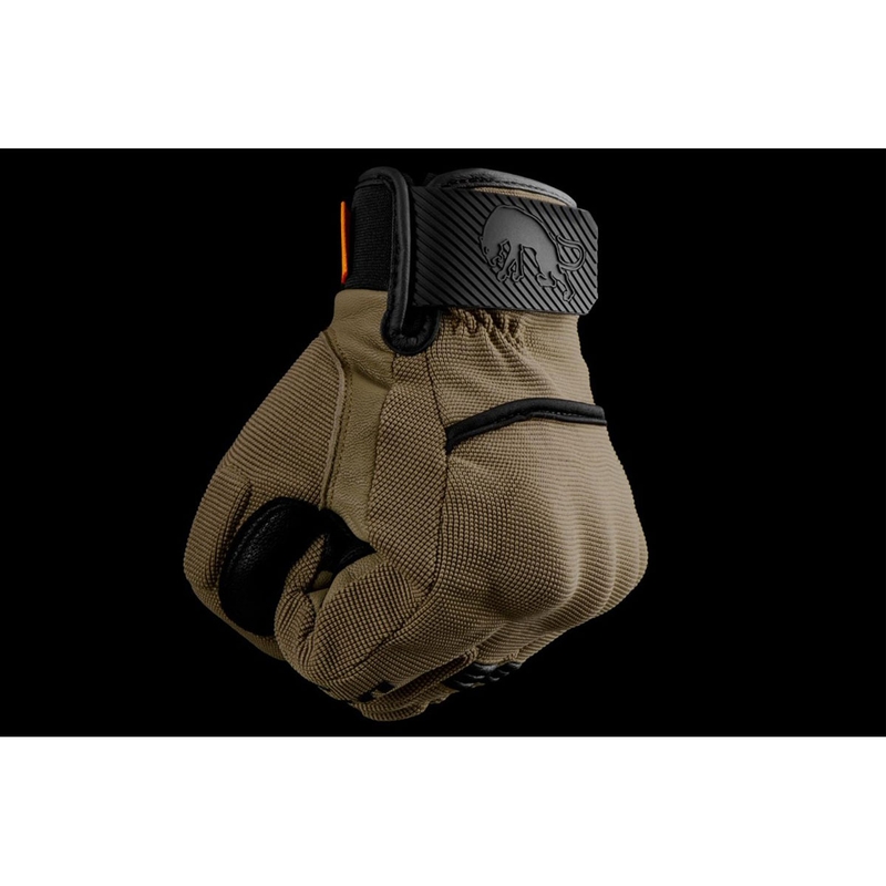 Furygan Jet D3O Evo Motorradhandschuhe sand-schwarz