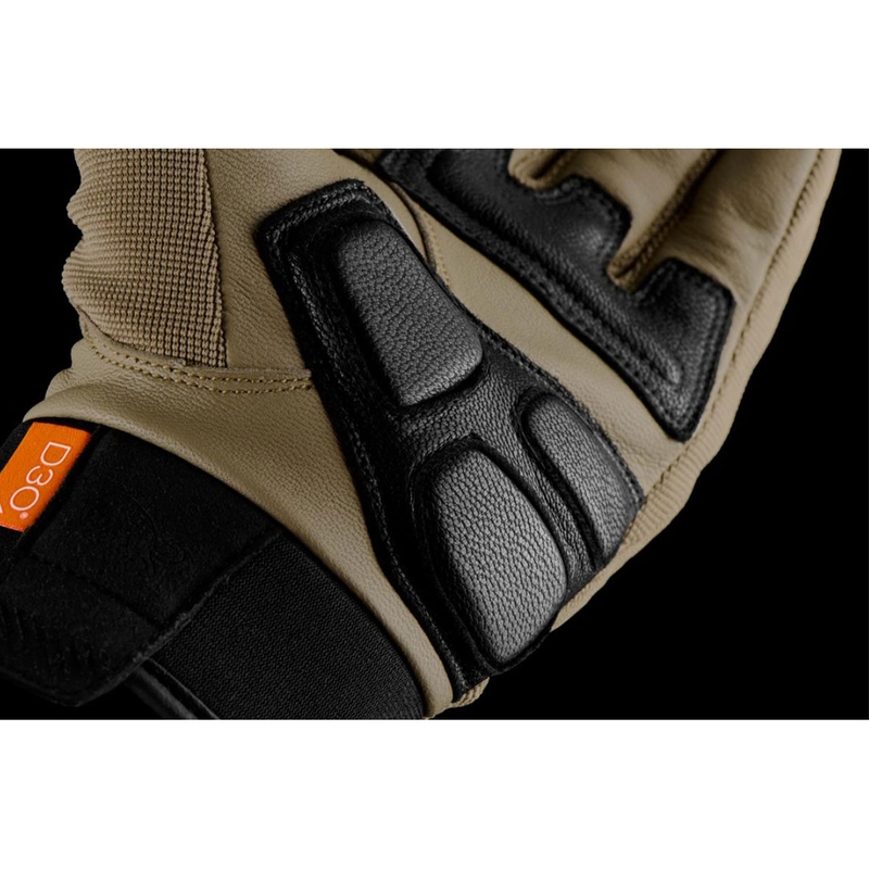 Furygan Jet D3O Evo Motorradhandschuhe sand-schwarz