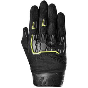 Furygan Shade Motorradhandschuhe schwarz-fluogelb