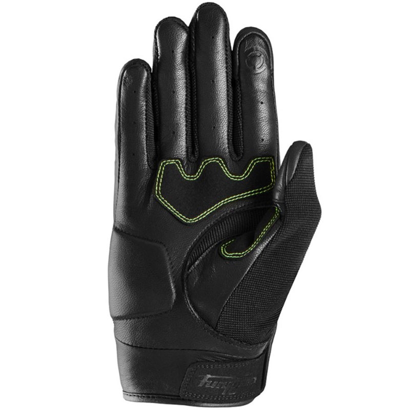 Furygan Shade Motorradhandschuhe schwarz-fluogelb