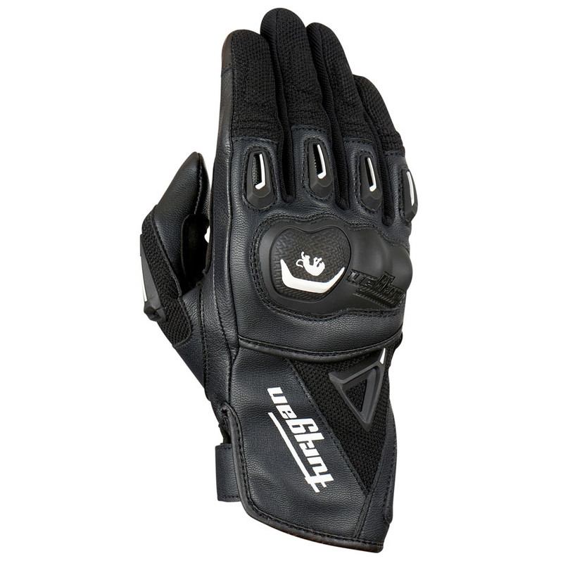 Furygan Volt Motorradhandschuhe schwarz-weiß Ausverkauf